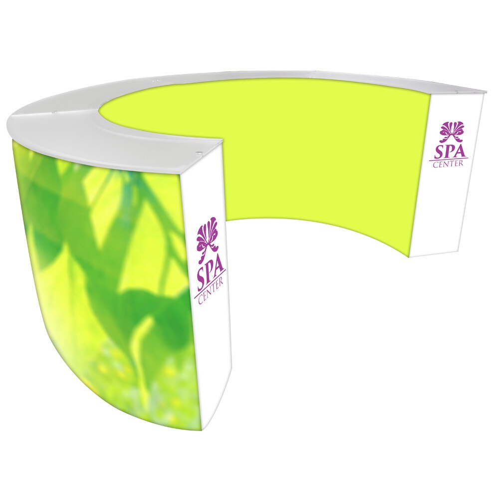 EZ Fabric Counter Curved Quad — Graphic Package